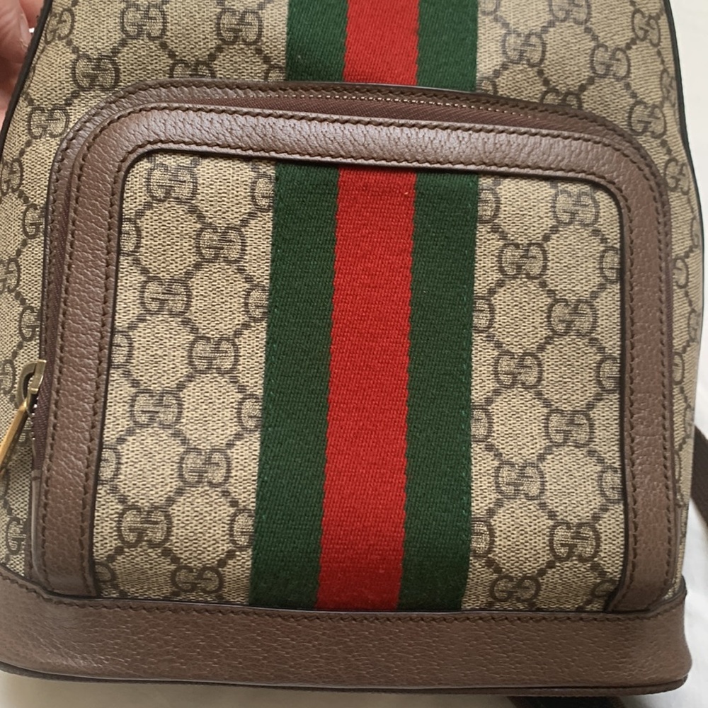 Gucci Ophidia GG Supreme Small Backpack - Picture 6 of 15